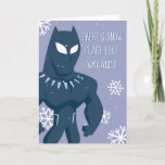 Avengers Seasonal | Black Panther シーズンカード<br><div class="desc">Check out this fun Black Panther holiday card! Customize with your own message in the template fields provided.</div>