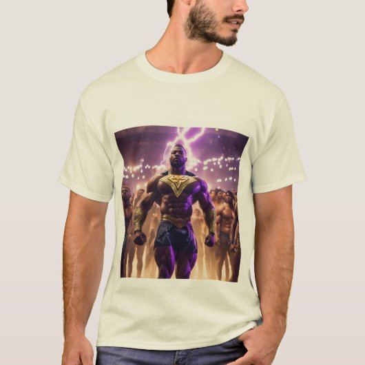 : Avengers vs. Robots – ラボショーダウンティー Tシャツ (正面)