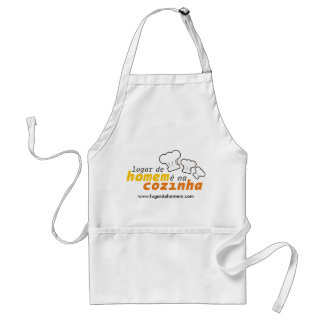 Avental Lugar de Homem é na Cozinha スタンダードエプロン