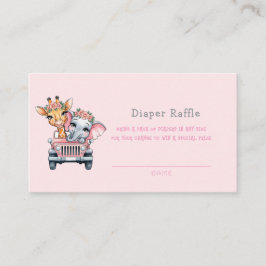 Aventure Girlおむつラッフルの時間 名刺