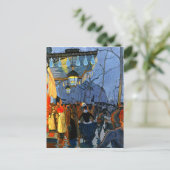 Avenue de Clichy, le Soir, Cinq Heures ポストカード (スタンド正面)