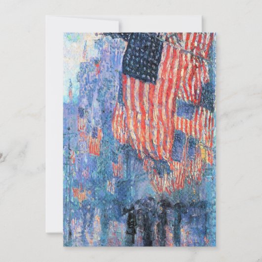 Avenue in the Rain by Frederick Childe Hasssam (正面)