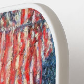 Avenue in the Rain by Frederick Childe Hasssam ピックルボールラケット (左詳細)