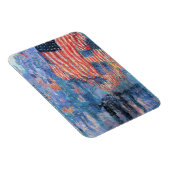 Avenue in the Rain by Frederick Childe Hasssam マグネット (右側)