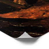 Avenue of Poplars in Autumn by Vincent van ゴッホ ポスター (角)