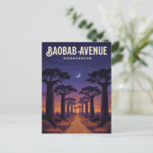 Avenue of the Baobabs, Morondava, Menabe ポストカード (スタンド正面)