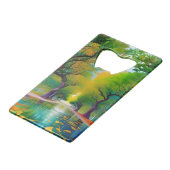 Avenue of Trees紅葉 クレジットカード栓抜き (正面アングル)