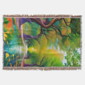 Avenue of Trees紅葉 スローブランケット (正面)