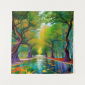 Avenue of Trees紅葉 タペストリー (正面)