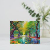 Avenue of Trees紅葉 ポストカード (スタンド正面)