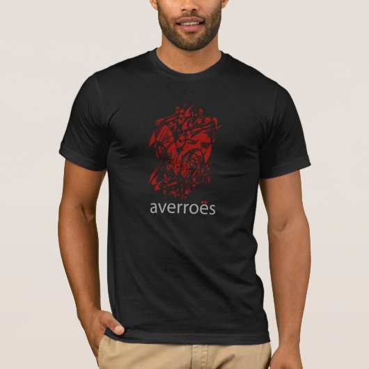 AVERROSE - IbnのrushdのTシャツ Tシャツ (正面)