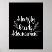 Aversity - Gym Hustle Success やる気を起こさせる ポスター (正面)