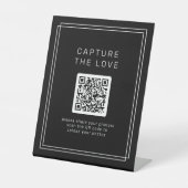 AVERY モダン Black Capture the Love 結婚's 台座サイン (正面)