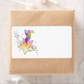 AVERY LABELS - STAR ポップ・アートの ART ラベル (インサイチュ)