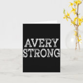 Avery strong squad family reunion last name team カード (黄色い花)