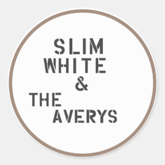 Averysシール（6枚） ラウンドシール