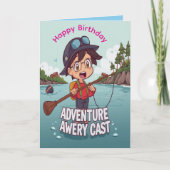 Avery's Adventure Birthday Bash カード (正面)