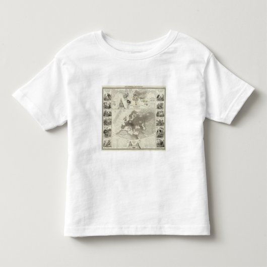 Avesの鳥 トドラーTシャツ (正面)