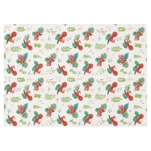 Aves exóticas テーブルクロス (正面(横))