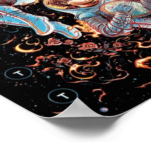 avett tour cartoon brothers 2020 mntv ポスター (角)