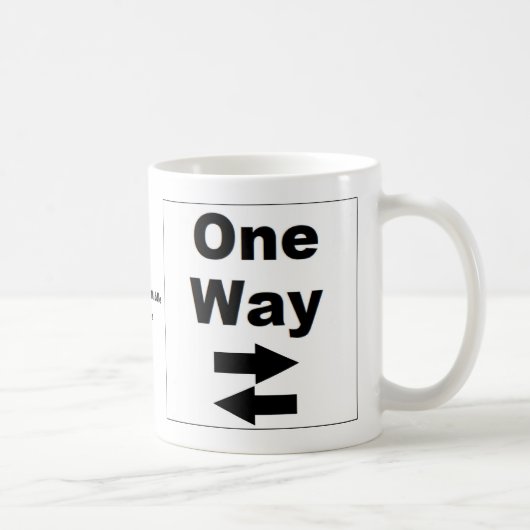 AVFTMのロゴのコップ コーヒーマグカップ (右)