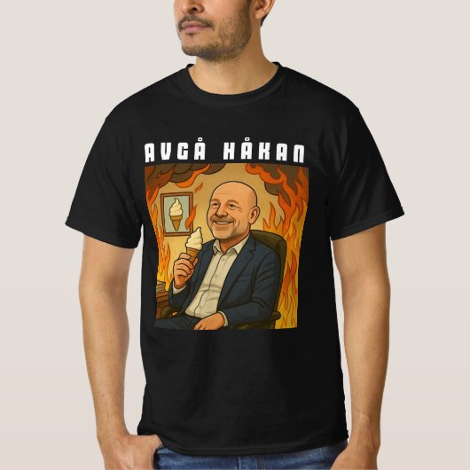 Avgå Håkan Tシャツ (正面)