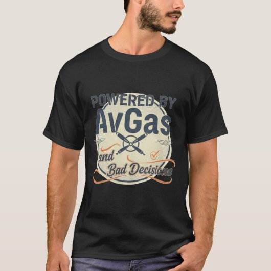 AvgasとDの決断で動く _1 Tシャツ (正面)