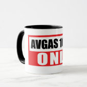 AVGAS 100LLのマグだけ マグカップ (正面左)