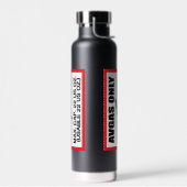 AVGAS / 100LL燃料のみ ウォーターボトル (左面)