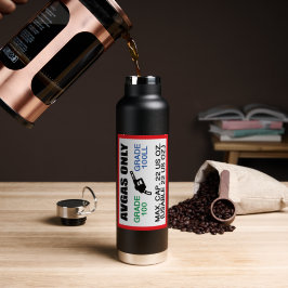 AVGAS / 100LL燃料のみ ウォーターボトル