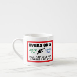 AVGAS / 100LL燃料のみ エスプレッソカップ