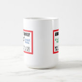 AVGAS/100LL燃料専用 コーヒーマグカップ (中央)