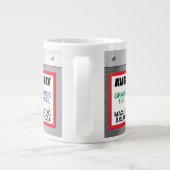AVGAS/100LL燃料専用 ジャンボコーヒーマグカップ (裏面)