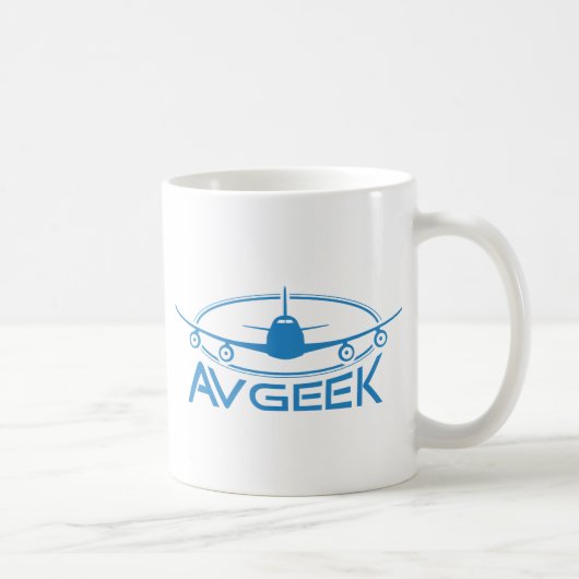 AvGeekの服装 コーヒーマグカップ (右)