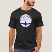 Avia Aircraftロゴ必須 Tシャツ (正面)