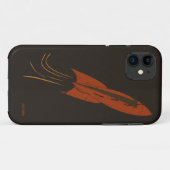 aviate.によるレトロの赤いロケットのiPhone 5の箱 Case-Mate iPhoneケース (裏面(横))