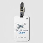 Aviation ラゲッジタグ (正面縦)