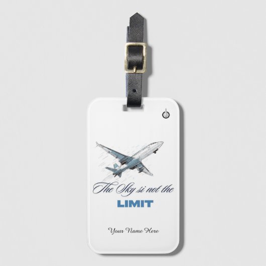 Aviation ラゲッジタグ (正面縦)