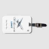 Aviation ラゲッジタグ (正面横)