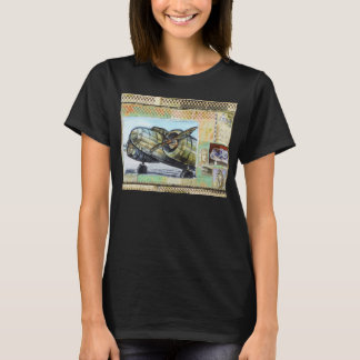 Aviation 8 Bella+Canvas リラックス Fit、V-Neck Tシャツ