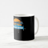 Aviation Apparel Be Officeおもしろいパイロットギフト コーヒーマグカップ (正面右)