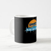 Aviation Apparel Be Officeおもしろいパイロットギフト コーヒーマグカップ (正面左)