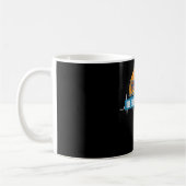 Aviation Apparel Be Officeおもしろいパイロットギフト コーヒーマグカップ (左)