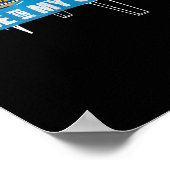 Aviation Apparel Be Officeおもしろいパイロットギフト ポスター (角)