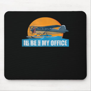 Aviation Apparel Be Officeおもしろいパイロットギフト マウスパッド