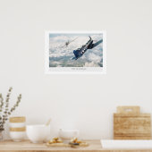 Aviation Artポスター「F4U Corsair」 ポスター (キッチン)