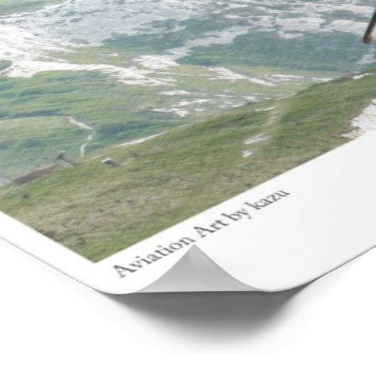 Aviation Artポスター"Messerschmitt Bf 109" ポスター (角)