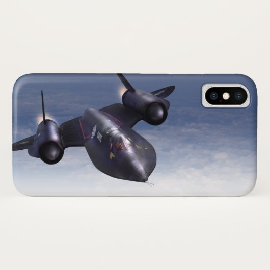 Aviation Art Device Cass  "SR-71 Blackbird" Case-Mate iPhoneケース (裏面(横))