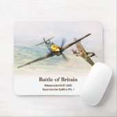 Aviation Art Mousepad "Battle of Britain" マウスパッド (マウス)