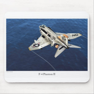 Aviation Art Mousepad "F-4 Phantom II " マウスパッド